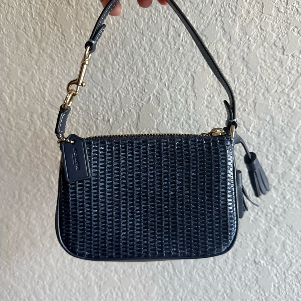 Coach straw leather nolita 15 mini purse - Picture 4 of 4